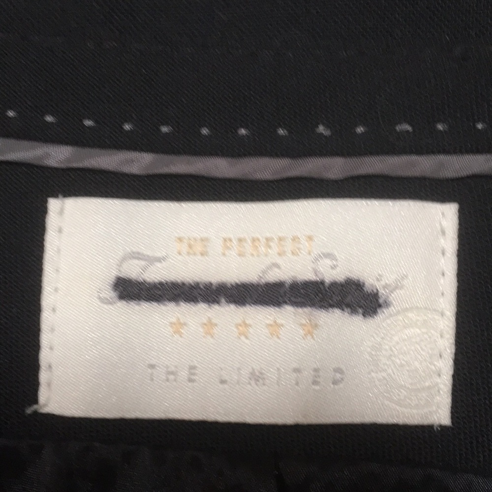 The Limited Perfect Black Pencil Suit Skirt size 0 - Picture 6 of 6